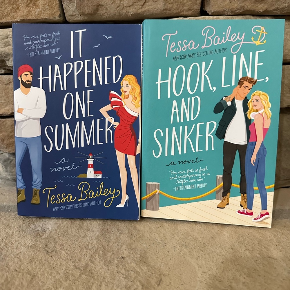 Paperback duo by Tessa Bailey